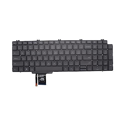 New Replacement Keyboard for Dell Precision 7750 7760 7550 7560 US with Backlit 0713DM 713DM