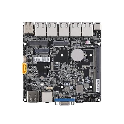 Qotom Mini PC to Build Advanced Home Office Router Firewall-CPU Celeron J6412/ 4GB RAM 64GB SSD/ 5X i226V 2.5G B3 LAN