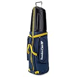 Founders Club Golf Travel Cover Luggage for Golf Clubs with ABS Hard Shell Top Travel Bag (Blue)