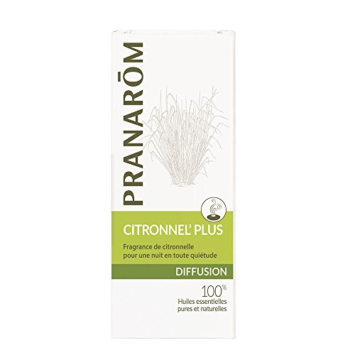 Pranarom Diffusion Citronnel'plus 30ml chasse les insectes sans produit chimique