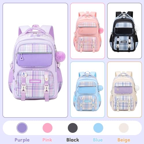 Moonbaby Kids Backpack For Girls Kawaii School Bags For Elementary Primary School Book Bag For Middle School Students thumb #8