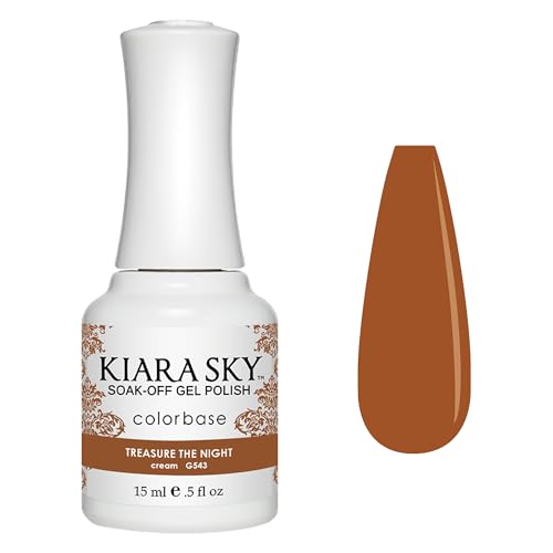 Esmalte de Gel KIARA SKY Soak Off 0.5 fl oz TREASURE THE NIGHT