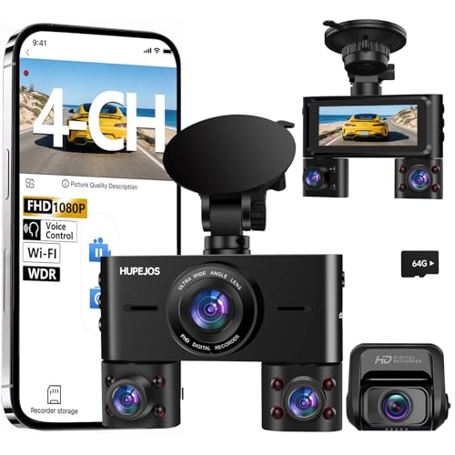 Amazon.co.jp: HUPEJOS V7 360° Dash Cam : 車＆バイク