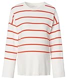 Noppies Maternity Damen Jair Nursing Long Sleeve Pullover, Tango Red Stripe - N339, S EU