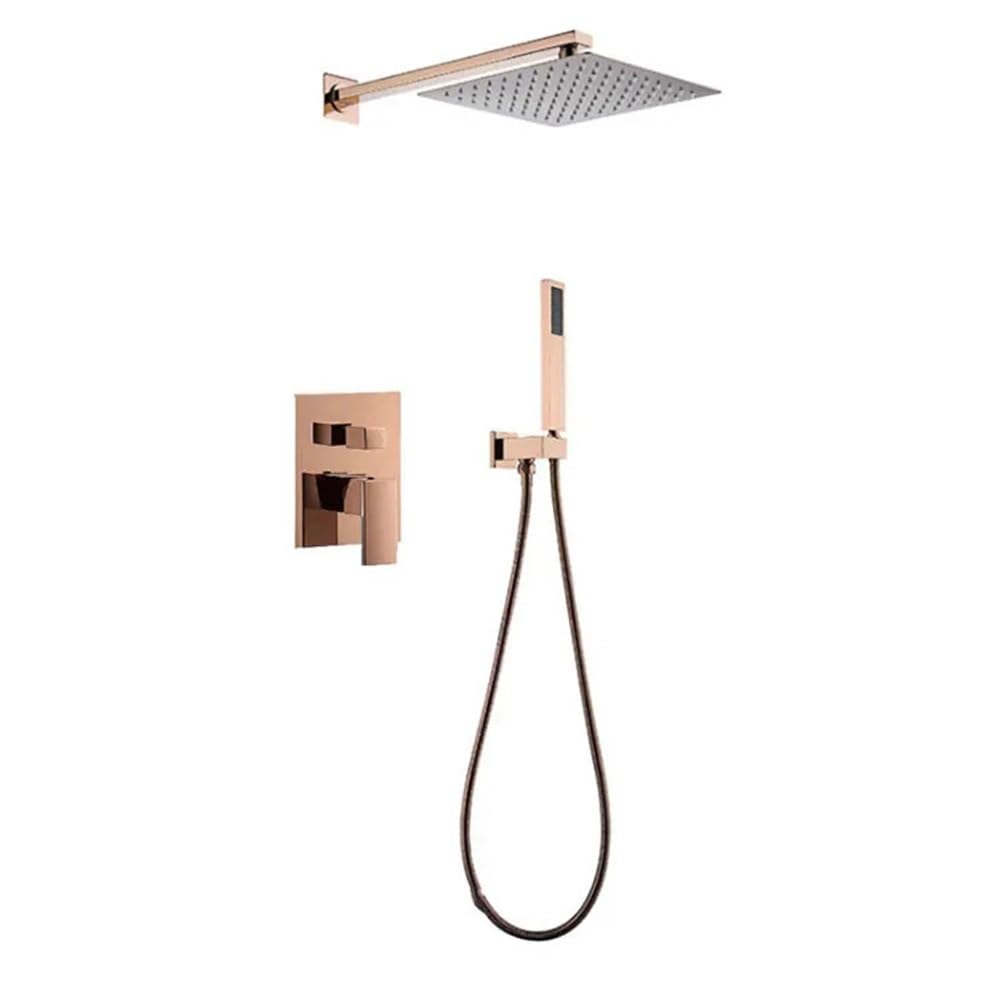 Ensemble de douche eau chaude et froide or rose DNC-8234 ambiance spa