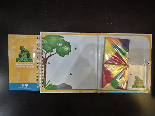 Foozzilla FZ-001 Magnetic Tangram Puzzle Set thumb #1