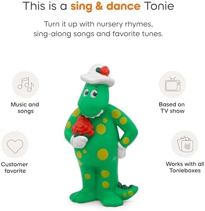 Tonies The Wiggles: Dorothy Dinosaur Audio Toy Figurine - 3