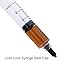 Blunt Tip Food Syringe with Needle - Resin Refilling Glue Lube Liquid Plastic Syringes, 15 Pack - 20, 10, 5, 3, 1ml/cc Syringes for Lip Gloss Base Ink Precision Oil Craft Applicator