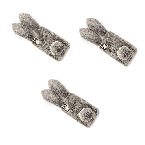 Coque de téléphone peluche intégrale au design doux et confortable