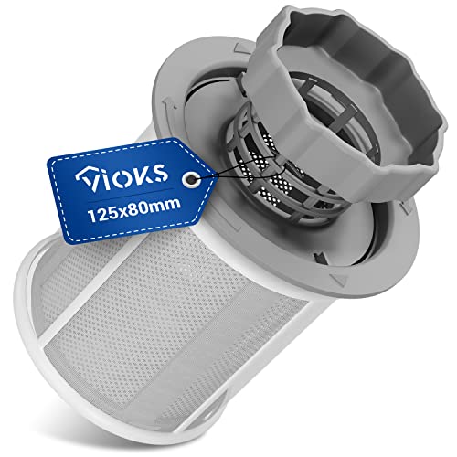 VIOKS Colador Fino de Repuesto para 00427903 para lavavajillas Siеmens/microfiltro de 3 Piezas de Filtro Fino para lavavajillas Bаuknecht/colador Fino para lavavajillas Siеmens Piezas de Repuesto