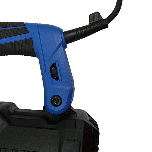 1500W Kabelgebundener SDS Plus Bohrhammer, 6 variable Geschwindigkeiten, 4-in-1-Kit mit Koffer – Bild 8