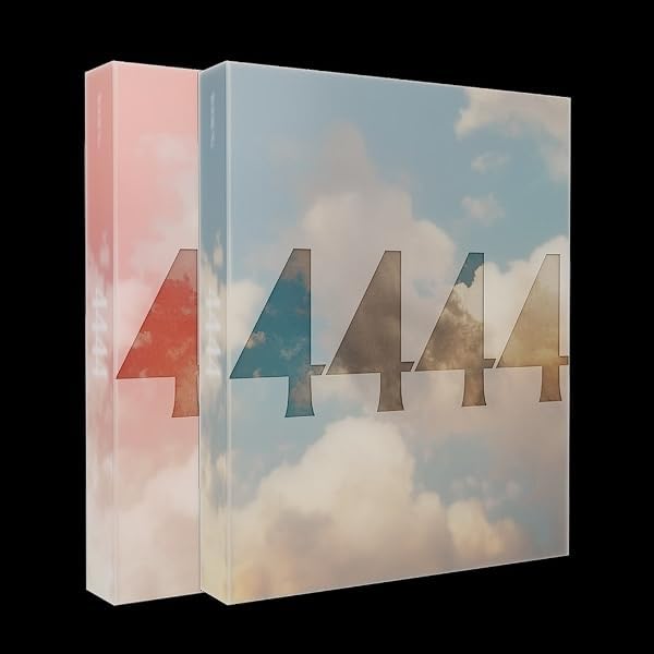 WOOSUNG The Rose Kim Woosung 4444 2nd Album with Tracking WOO Sung Deluxe blue Version