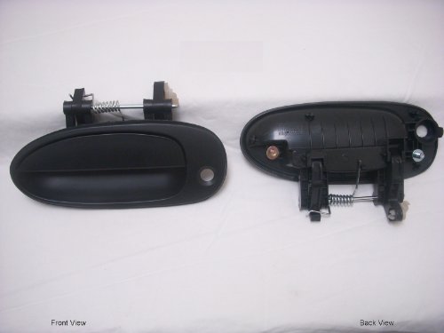 PT Auto Warehouse KI-3101P-FL - Outside Exterior Outer Door Handle, Primed Black - Driver Side Front