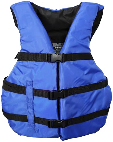 Adult Life Jacket Paddle Vest; Coast Guard Approved Type III PFD Life Vest Flotation Device; Jet ski, Wakeboard, Hardshell Kayak lufe Jacket; Ideal Extra Life Jacket for Pontoon Boat