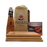 Cedar Grilling Planks Gift Set with Wraps and Grill Scraper