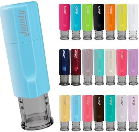 （06:00時点） ハンコヤストア 印鑑・はんこ/ネーム印 ジョインティＪ9 10mm丸 回転式ネーム印 認印 (パステルブルー)