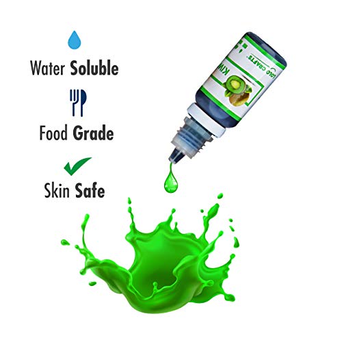 Natural Food Coloring And Soap Dye -Bundle Of 12 (10Ml) Liquid Bath Bomb Colorant 25 Wrap Bags 1 Sealer- Food Grade Skin Safe Dye For Slime Pigment Food Dye Bath Bombs Diy Making Crafts Supplies #TOP6