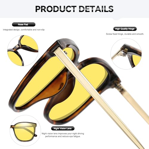 HAOLOTA Retro Sunglasses Womens Polarzied, Oversized Cat Eye Glasses Designer Vintage Sunglasses UV400 Protection2