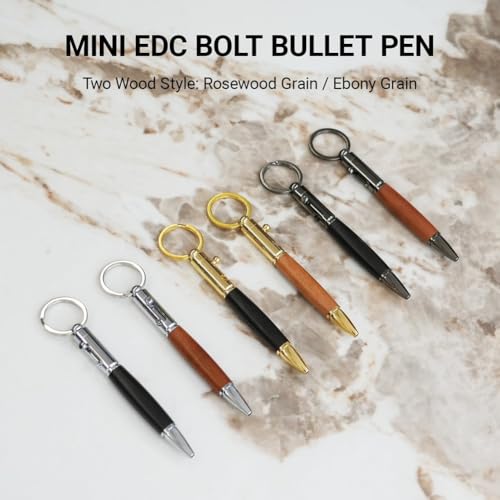 Minibolígrafos de bolsillo de madera para evitar manchas y huellas 2