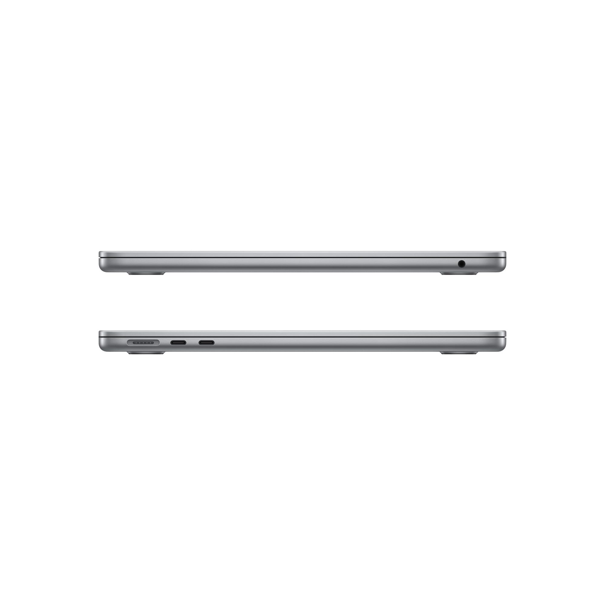 2022 Apple MacBook Air avec Apple M2 Chip (13-pouces, 8Go RAM, 256Go SSD Stockage) (AZERTY French) Gris Sidéral (Reconditionné)