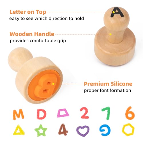 Alphabet Number Stamps for Kids - image 4