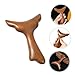 FOYTOKI Wooden Mermaid Tail Gua Board for Facial and Neck Massage Lightweight Reflexology Tool for Spa and Acupuncture Therapy for Stress Relief and Relaxation