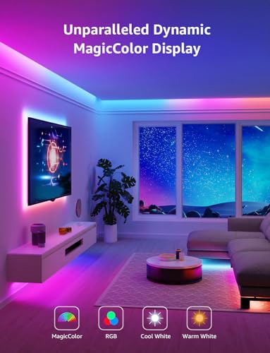 Lepro Bundle-R2 AI Smart LED Canless Light 6 Inch y Tira LED Inteligente 16.4ft miniatura 7