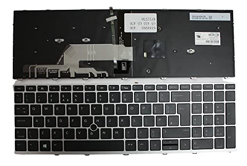 Clavier pour ordinateur portable HP L62786-031 réparer touches noires