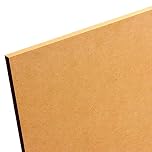 A3 Artist Drawing Board Art Board Smooth Artist Wooden Panel for Painting Watercolour Sketching Mix Media MDF Wood Panel Use with Easel Or Standalone 12mm Thick (A3 Size - 297mm x 420mm)