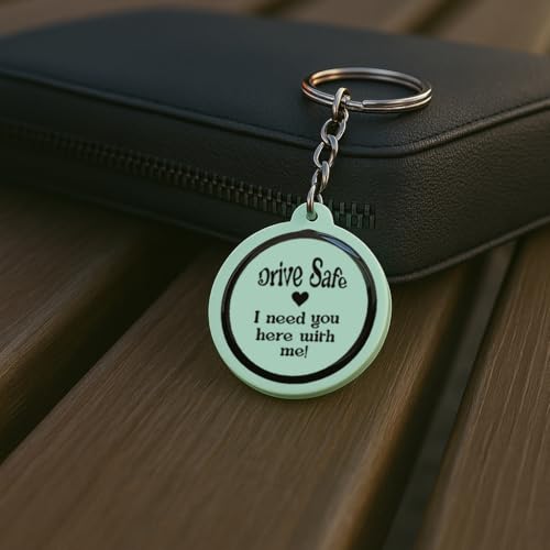 Image of Mi Glow Store Glow in Dark Keychain for Bike Men | Gift for Man | Bike Accessories | Charges in Light Glows in Dark | Key chain for Bike