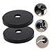 TEHAUX 6pcs Water Pipe Cover Plate Wall Flange Plate Stainless Steel Escutcheon Cover No Tools Needed