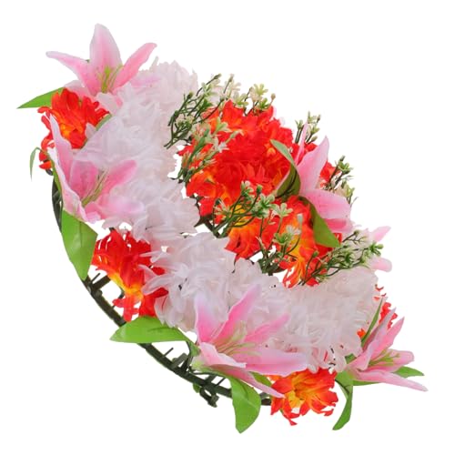 QUMIIRITY Funebre Artificiale e Crisantemi Per Commemorazioni Decorazione Per Cimiteri e Attività Resistente e All