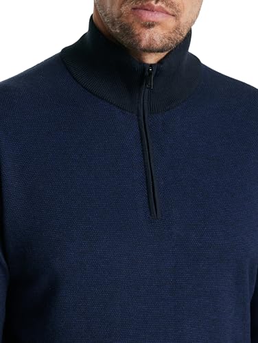 Pull John Varvatos col zippé homme idéal pour un look casual chic au bureau