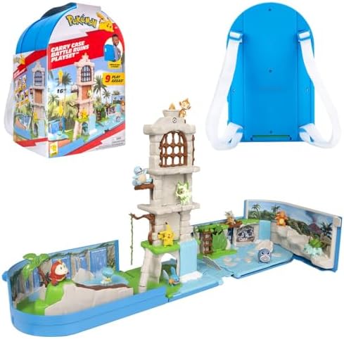 PLAYSET DE BATALHA PORTATIL, POKEMON, SUNNY