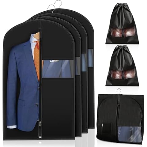 Housse de Vêtements Cheerhom 4Pcs Cover