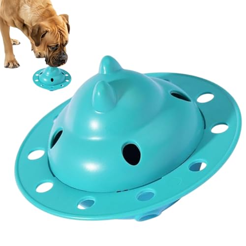 Dog Treat Toy - 犬用スローフィーダーボール - 早食い防止 ストレス解消 スローフィーダー,メンタル刺激 認知機能サポート ゆっくり食べる 脳トレ