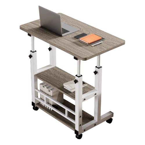 TChe[u LX^[t ~e[u ߉\(60cm~90cm) ړ xbhe[u 360°] gݗĊȒP  pۂ ItBX dfXN ƒp ݑΖ wK t (O[, 80x40cm)