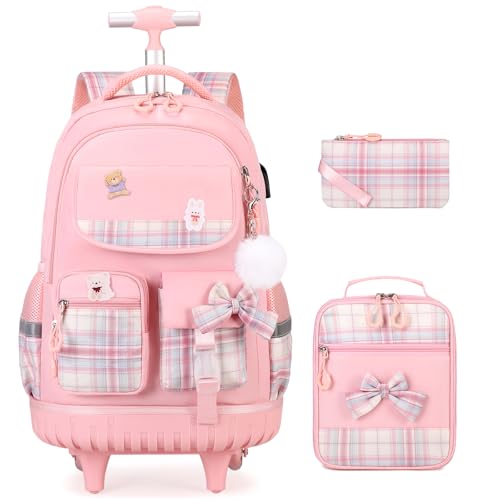 Sac à dos à roulettes enfants ACESAK pour soulager le dos des écoliers