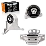 Engine Motor Mount & Trans Mount Replacement for Equinox 2005 2006 2007 2008 2009 3.4L, Engine Mount Set of 3 Replaces OE# EM-3082 EM-3069 EM-3110 A3082 A3069