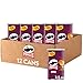 Pringles Potato Crisps Chips, BBQ Flavored, Grab and Go, 2.5 oz Can(Pack of 12)