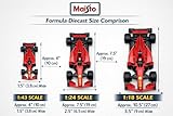 Bburago Formula 1 F1 FERRARI SF-23 With Helmet LECLERC (2023) - 1:43 Scale - Die-Cast Replica Collectible Race Car, Black - Image 5