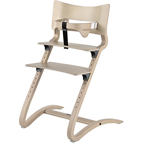 Seggiolone Leander, faggio bianco lavaggio incl