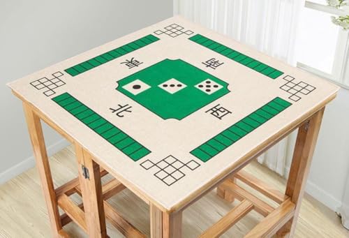 BeLongsYou Tapete para Mahjong Antideslizante 88x88cm miniatura 1