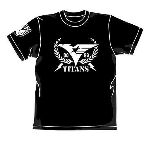 Amazon.co.jp: ガンダム ティターンズマークTシャツ ブラック サイズ:M 