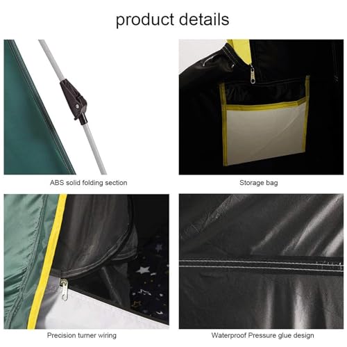 Carpa instantánea impermeable GERRIT Easy Camping 240x240x152cm miniatura 2