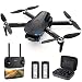 Drone Caméra 4K EIS Professionnelle, TEEROK T12 Foldable Drones avec GPS 2 Axis Gimbal, RC Quadcopter avec Brushless Motor, 5G Live Streaming, Follow Me, Auto Return, 52 Minutes de Vol