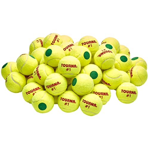 Tourna Youth Green Dot Tennis Ball 60 Pack