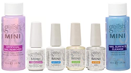 Basix Kit Gelish Harmony - Para Esmaltação Em Gel - Blindagem Diamante