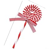 Décorations de Noël : ce charmant ensemble comprend une belle décoration de sapin de Noël avec une sucette ou une canne de vacances, parfait pour différents styles de décoration.