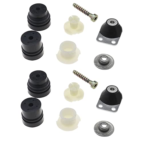 SING F LTD Conjunto de 7 kit de amortecedor de vibração de motosserra 1121 790 9901/1121 790 9912/11